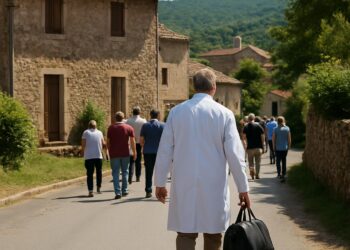 Ardèche : Un médecin quitte son village, 900 patients en quête d'un remplaçant.