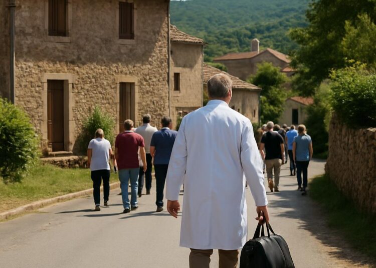 Ardèche : Un médecin quitte son village, 900 patients en quête d'un remplaçant.