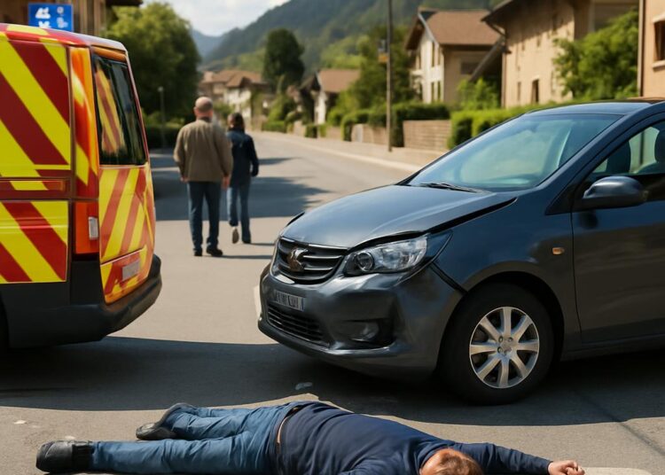 Châtel : un piéton percuté par une voiture, hospitalisé ensuite.