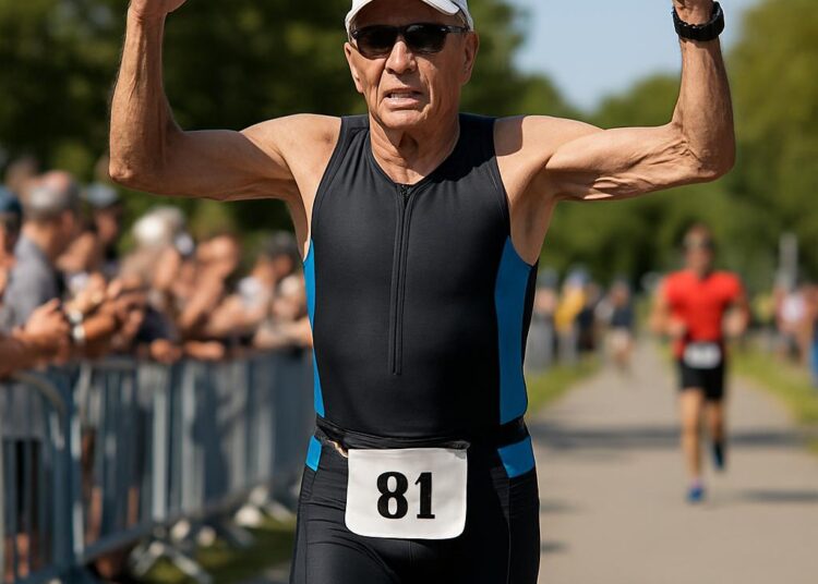 À 81 ans, il est champion du monde de triathlon malgré l'arthrose !