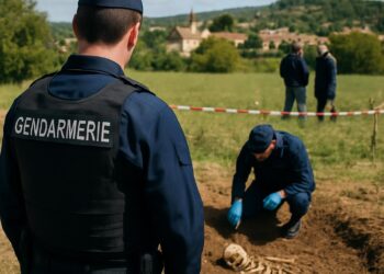 Enquête de la gendarmerie sur des ossements découverts à Saint-Sauveur.