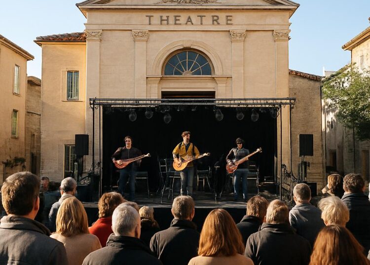 Concert d'Oscar les Vacances au théâtre municipal de Viviers le 6 décembre en Ardèche.
