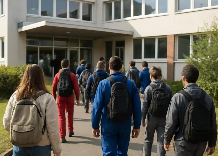 Annonay : L'école des métiers séduit un nombre croissant d'apprentis variés.