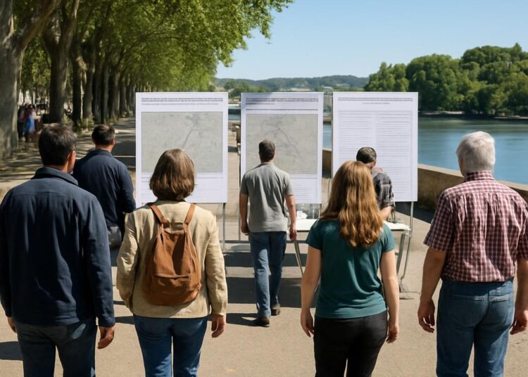 Villeneuve-lez-Avignon : Consultation publique de trois mois pour la réouverture du TER sur la rive droite.