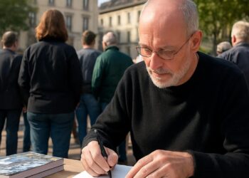 Dédicaces de Jean-Marc Rochette à Grenoble.