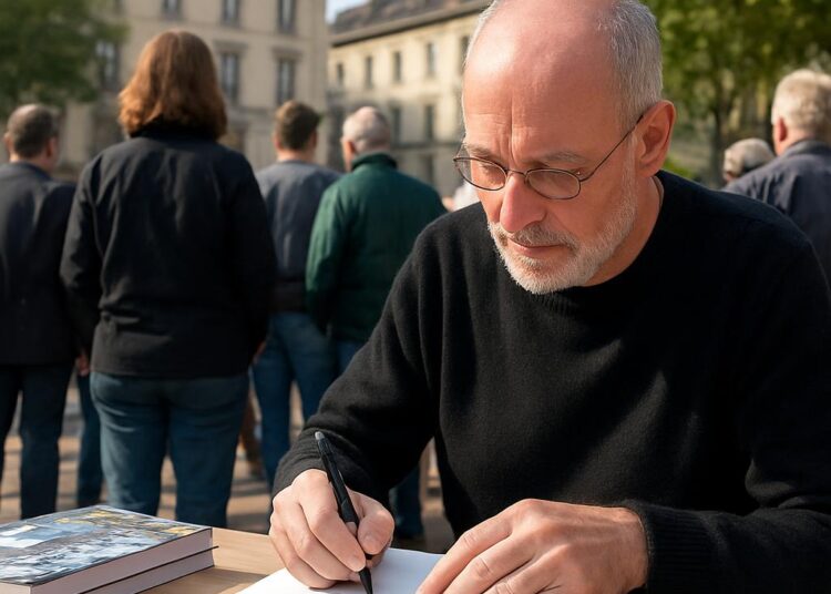 Dédicaces de Jean-Marc Rochette à Grenoble.