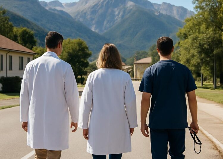 Évaluation des établissements de santé dans les Alpes du Sud.