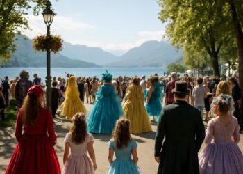 Événement féerique à Aix-les-Bains : bal des merveilles en Savoie ce vendredi.