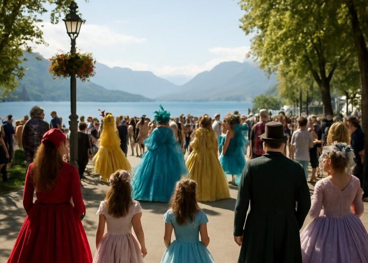 Événement féerique à Aix-les-Bains : bal des merveilles en Savoie ce vendredi.