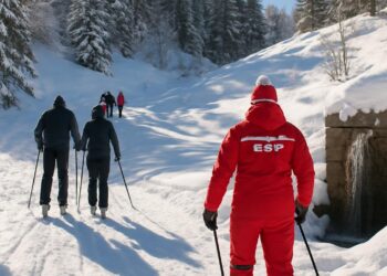 L'ESF et la source Roche Claire unissent leurs forces cet hiver.