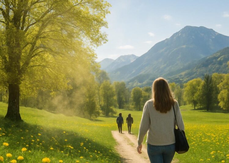 Isère : Le retour des pollens avec l'arrivée des températures douces.