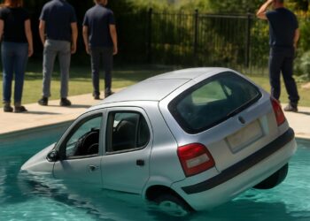Gard : Un véhicule plonge dans une piscine, trois victimes, conducteur intoxiqué.