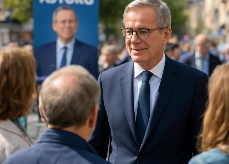 Élections municipales 2026 : François Astorg, maire d'Annecy, reste engagé.