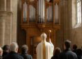Briançon : inauguration de l'orgue par l'évêque à la collégiale Notre-Dame-et-Saint-Nicolas.