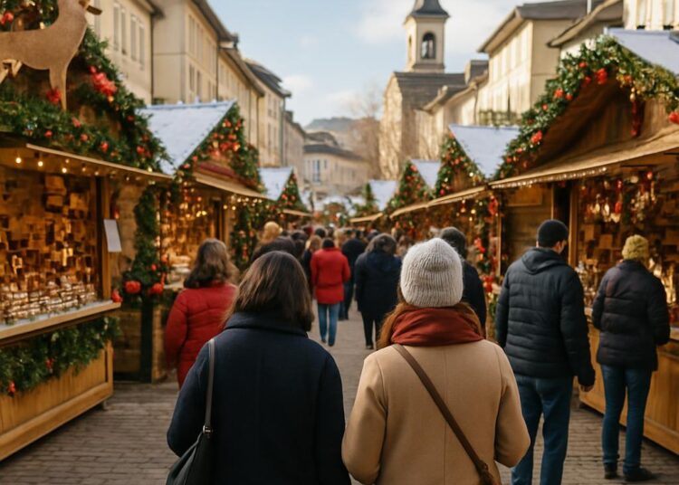 Gap. Décembre à travers les chalets de Noël : un mois clé et chargé.