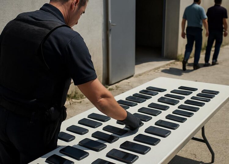 Drôme : Saisie de 31 téléphones lors d'une fouille XXL des cellules.