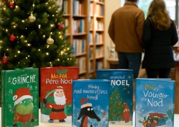 Aubenas : Sélection de six livres jeunesse et fiction à offrir pour Noël.