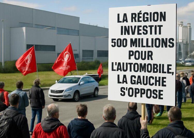 Auvergne-Rhône-Alpes : La Région investit 500 millions pour l'automobile, la gauche s'oppose.