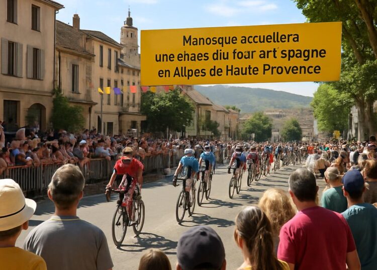 Manosque accueillera une étape du Tour d'Espagne en Alpes de Haute-Provence.