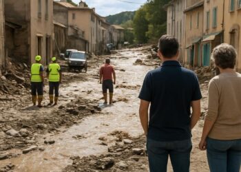 Dieulefit reconnue en état de catastrophe naturelle suite aux intempéries du 4 septembre.