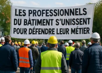 Ain : Les professionnels du bâtiment s'unissent pour défendre leur métier.