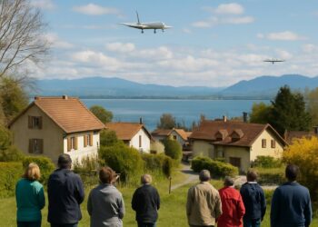 Nernier. Les habitants proches de l’aéroport de Genève restent engagés.