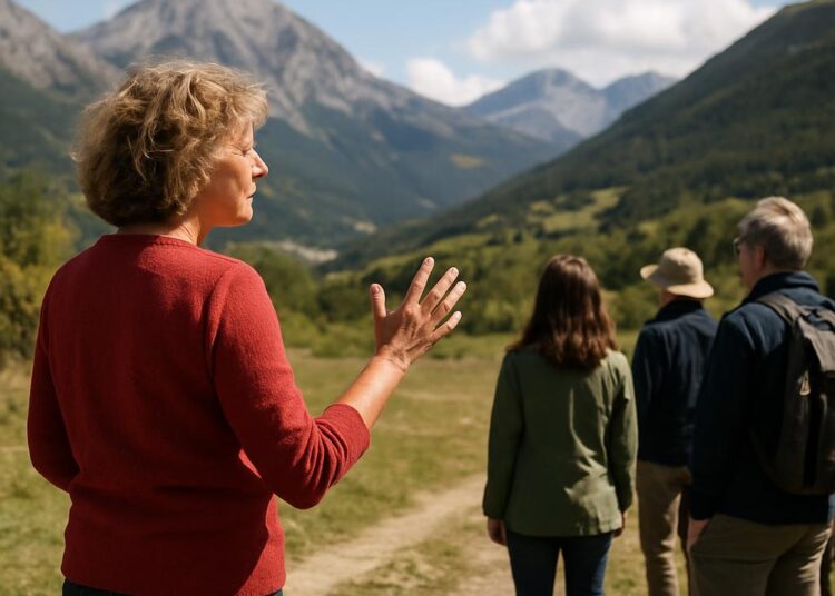 Hautes-Alpes : Sandrine Tourillon, ambassadrice des récits locaux.