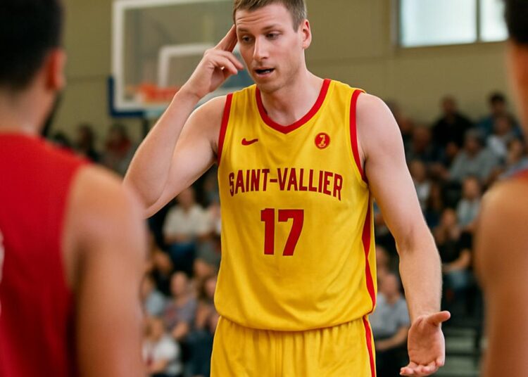 Basket-ball : Jonathan Hoyaux, joueur de Saint-Vallier, évoque la surcharge d'infos.