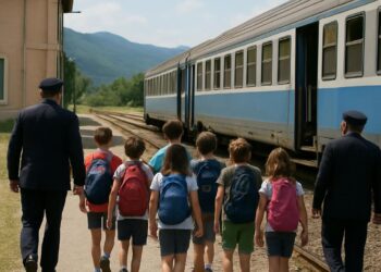 Drôme - Savoie : Neuf enfants sans transport secourus par deux agents de gare.