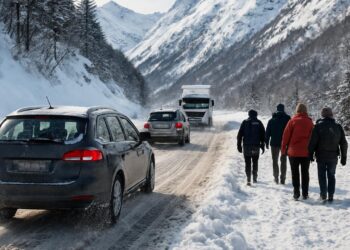 Circulation en montagne : des difficultés persistantes et des progrès en neige.
