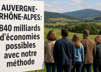 Auvergne-Rhône-Alpes : 840 milliards d'économies possibles avec notre méthode.