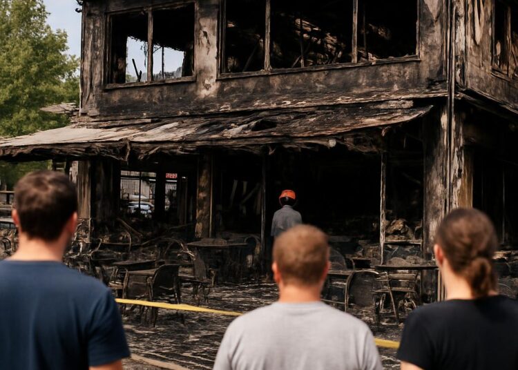 Valence : Un restaurant ravagé par un incendie après deux attaques.