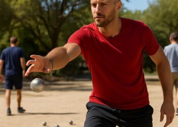 Pétanque : Dylan Rocher, entre préparation physique et ambitions futures.