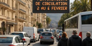 Perturbations de circulation à Valence du 2 au 6 février à Monte-Carlo.