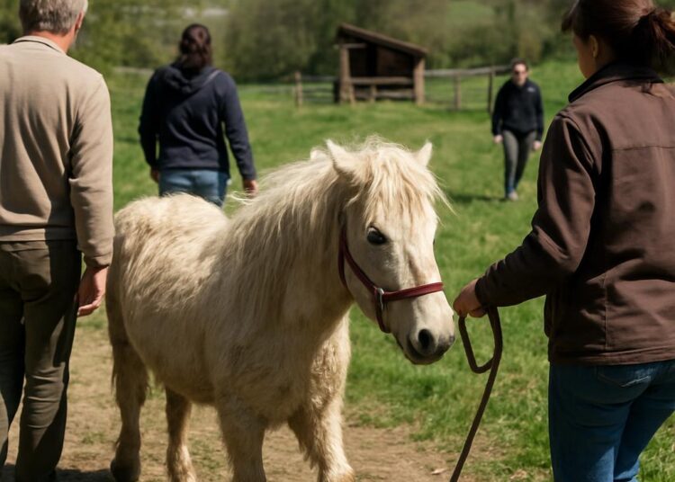 Ardèche : Une association aide Granola, ponette maltraitée.