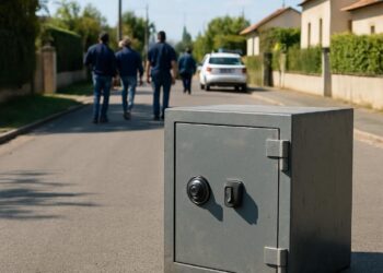 Isère : Vol d'un coffre-fort renfermant plusieurs armes à Janneyrias.