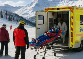 Hautes-Alpes : Une skieuse de 15 ans hospitalisée après un traumatisme crânien.