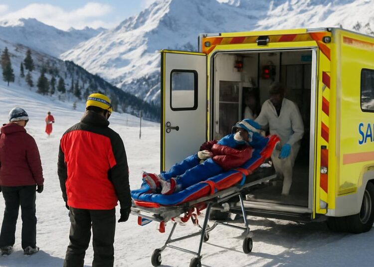 Hautes-Alpes : Une skieuse de 15 ans hospitalisée après un traumatisme crânien.