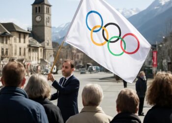 Albertville accueillera lundi Sébastien Lecornu pour le drapeau olympique.