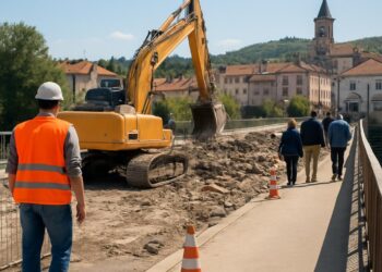 Rénovation du pont de Lagnieu : 5 millions d'euros investis dans l'Isère-Ain.