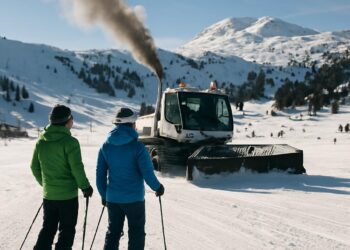 Écologie : Les stations de ski visent une baisse de 90 % des émissions de CO2 grâce aux biocarburants.