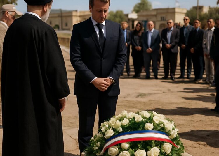 Guerre au Moyen-Orient : Emmanuel Macron rend hommage à Arnaud Frion, l’ayatollah iranien touché.