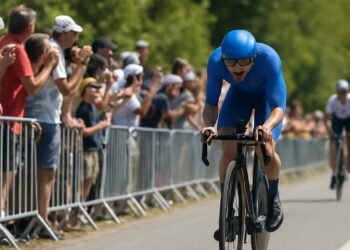 Cyclisme : Ganna s'impose au contre-la-montre, Seixas finit 4e.