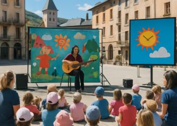 Briançon. Une œuvre musicale et visuelle dédiée aux jeunes enfants.