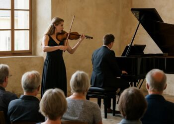 Gap. Concert de violon et piano avec Élise Bertrand et Gaspard Thomas