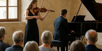 Gap. Concert de violon et piano avec Élise Bertrand et Gaspard Thomas