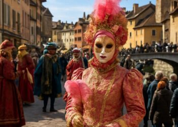 Souvenirs visuels : 30 ans du premier Carnaval vénitien à Annecy.