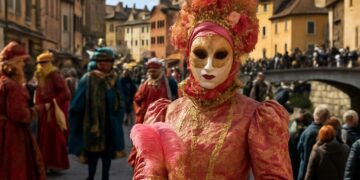 Souvenirs visuels : 30 ans du premier Carnaval vénitien à Annecy.