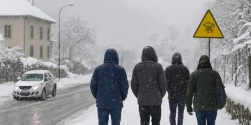 Prévisions météorologiques : neige abondante prévue ce week-end en Isère.