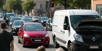 Perturbation de la circulation en centre-ville de Gap due à une panne.